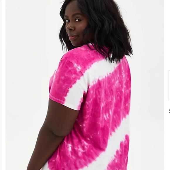 NWT Pink tie-dye skull choker tea - Picture 6 of 6